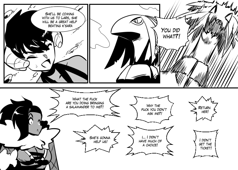 Monster girls on tour - Episode 438, Page 1: Page 438